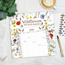 Wildflowers Illustrated Family Organiser - 2026 Square Wall Calendar