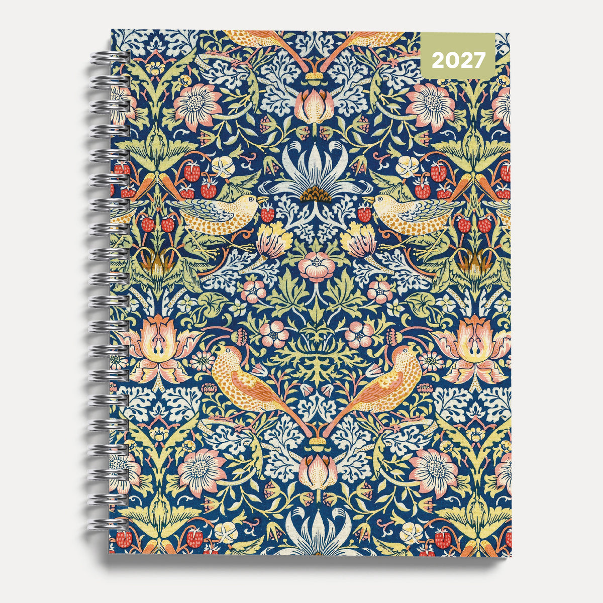 William Morris 2027 A5 Spiral Diary