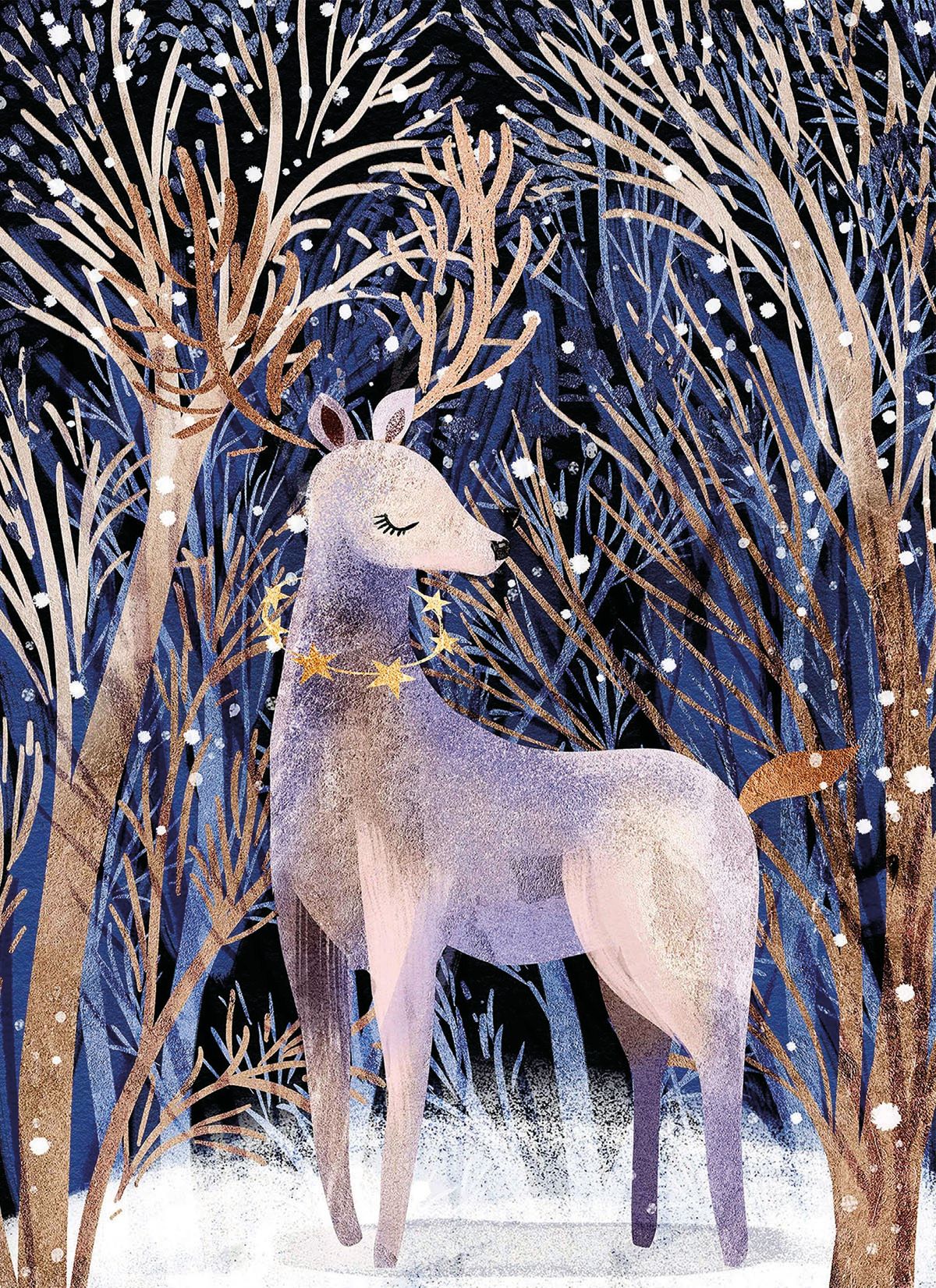 Forest Stag by Sanja Rescek Pack of 8 Charity Christmas Cards