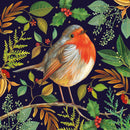 Christmas Robin by Libbi King Pack of 8 Charity Christmas Cards