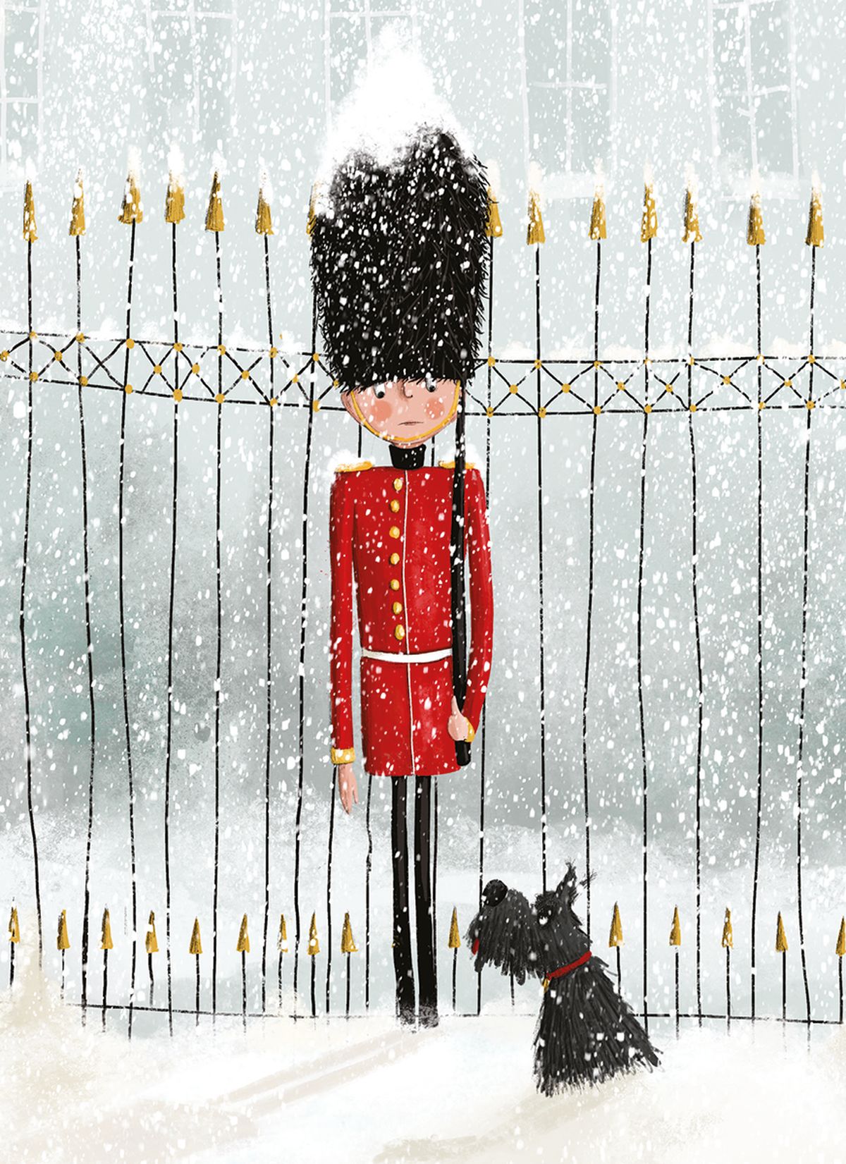 Guardsmen in the Snow Box of 16 Charity Christmas Cards