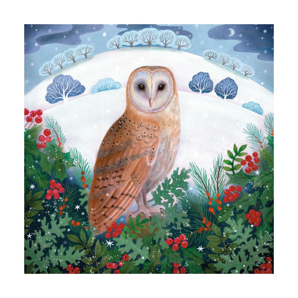 White Christmas by Bex Parkin Box of 20 Christmas Cards - Bee's Emporium