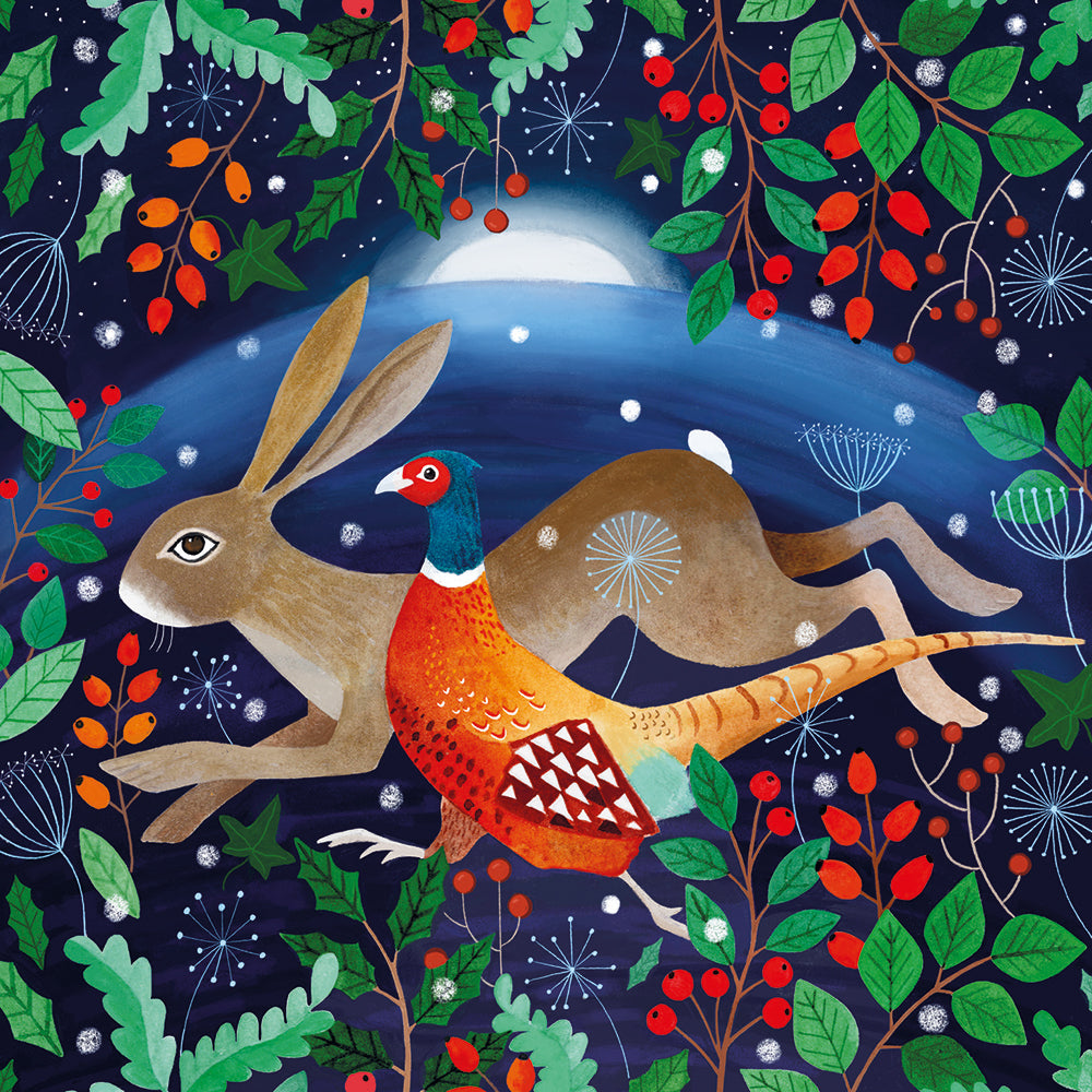 Woodland Friends by Bex Parkin Box of 20 Charity Christmas Cards - Bee's Emporium