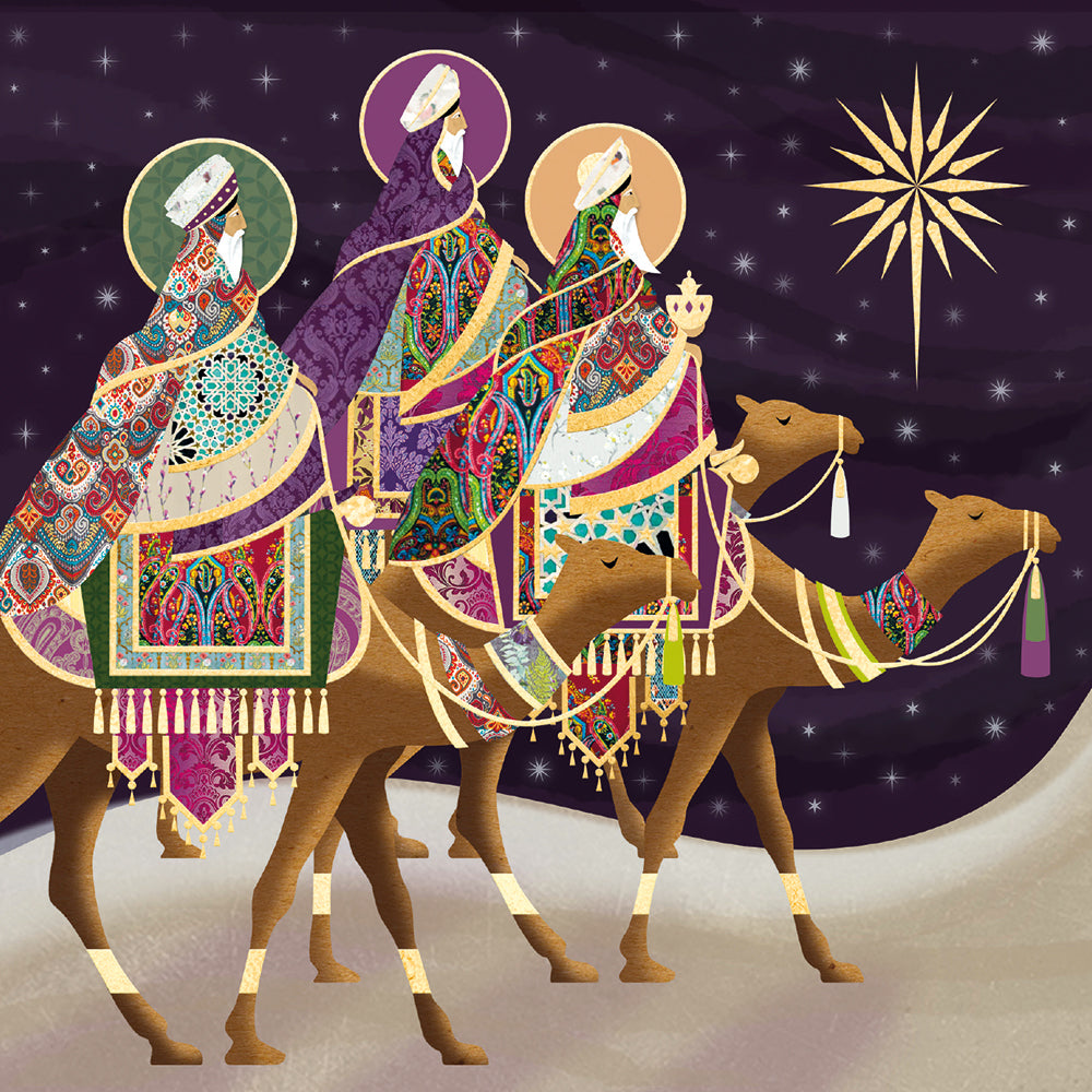 Following the Star Box of 20 Charity Christmas Cards - Bee's Emporium