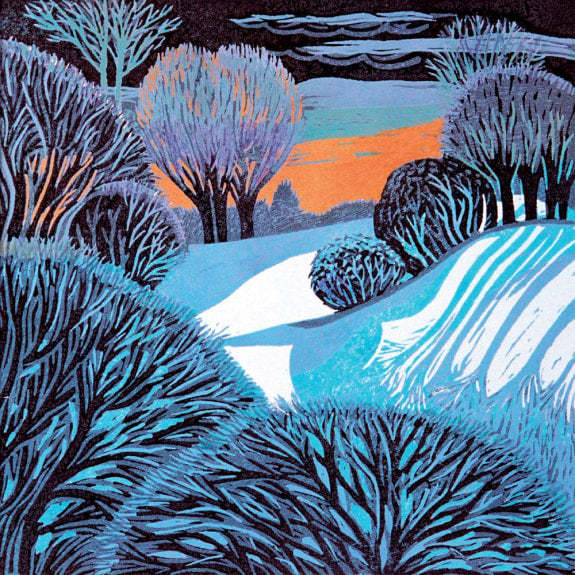 Winter Landscapes by Annie Soudain Box of 20 Christmas Charity Cards - Bee's Emporium