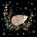 Wild Press Wild Wreaths by Helen Ahpornsiri Box of 20 Christmas Charity Cards