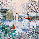 Snowy Garden by Lucy Grossmith Box of 20 Christmas Charity Cards