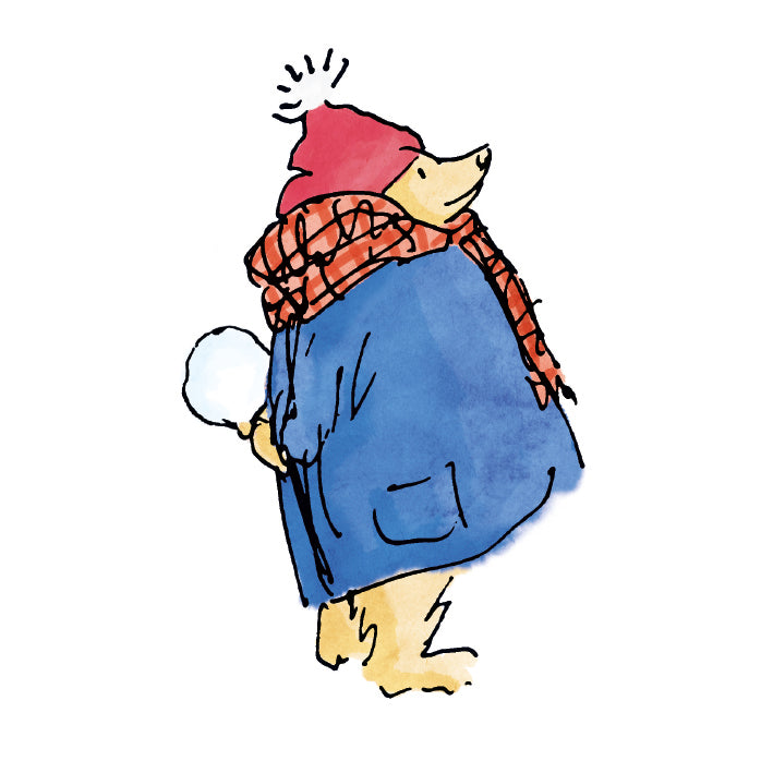 Paddington Bear in the Snow Box of 16 Christmas Cards - Bee's Emporium
