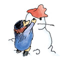 Paddington Bear in the Snow Box of 16 Christmas Cards