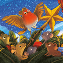 Robin Robin  - The Chrim-Cross Star Box of 16 Christmas Cards