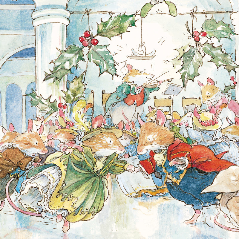 Brambly Hedge Cosy Christmas by Jill Barklem Box of 16 Christmas Cards