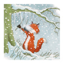 Percy the Park Keeper - One Snowy Night Box of 16 Christmas Cards