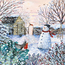 Snowy Garden by Lucy Grossmith Pack of 8 Christmas Cards
