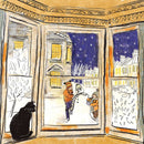Warm Windowsill by Lemady Rochard Pack of 5 Christmas Cards