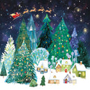 Santa's Sleigh by Ag Jatkowska Pack of 5 Christmas Cards