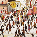 L.S Lowry Set of 8 Square Notecards Wallet - Bee's Emporium