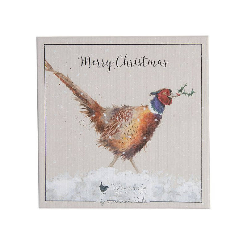 Wrendale Designs Christmas Colours Pheasant Box of 8 Christmas Cards