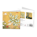 Japanese Herons Square Set of 8 Art Notecards Wallet