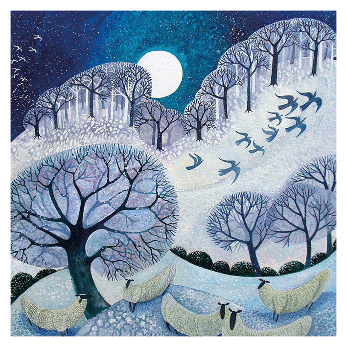 Winter Woollies by Lisa Graa Jensen Pack of 5 Christmas Charity Cards