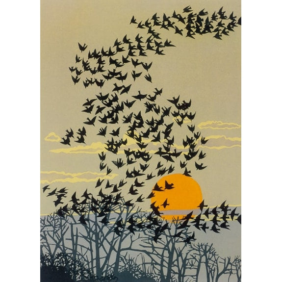 Aerial Manoeuvres Blank Greeting Card with Envelope - Bee's Emporium