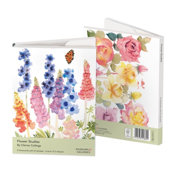Flower Studies Rectangle Notecards Wallet
