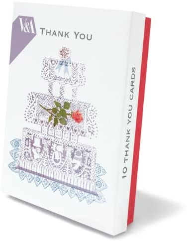 Wedding Cake Pack of 10 Thank You Cards - Bee's Emporium