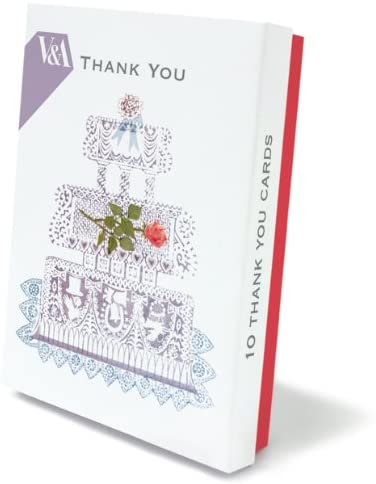Wedding Cake Pack of 10 Thank You Cards