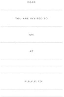 Happy Days Pack of 10 Invitation Cards