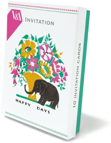 Happy Days Pack of 10 Invitation Cards