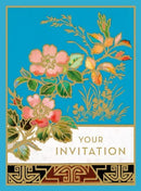 Wild Rose Pack of 10 Invitation Cards