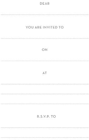 Wild Rose Pack of 10 Invitation Cards - Bee's Emporium