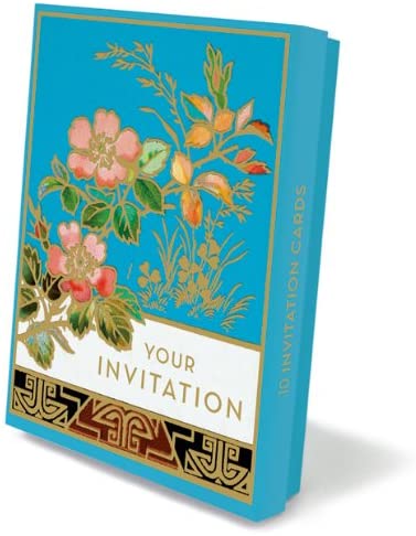 Wild Rose Pack of 10 Invitation Cards
