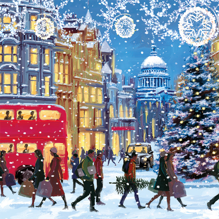 Christmas Eve by Victor McLindon Pack of 5 Christmas Charity Cards
