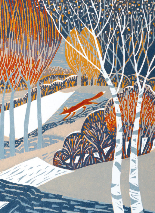 Cold Snap by Annie Soudain Pack of 8 Charity Christmas Cards