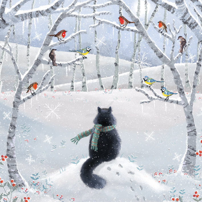 Festive Friends by Laura Watkins Pack of 8 Charity Christmas Cards