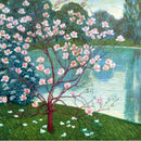 Magnolia Blank Greeting Card with Envelope