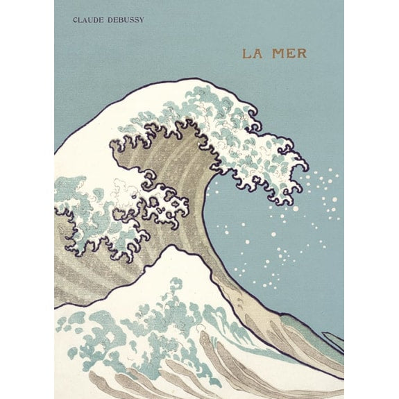 La Mer - Great Wave Blank Greeting Card with Envelope - Bee's Emporium