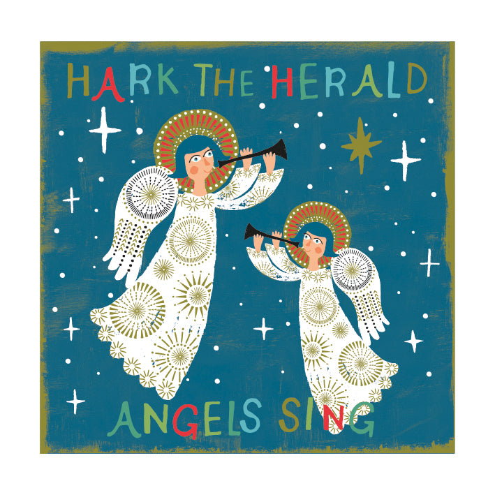 Hark the Herald Angels Sing by Melanie Chadwick Pack of 8 Christmas Cards