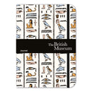 The British Museum Hieroglyphics Elasticated Lined Journal