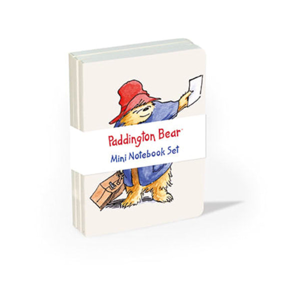 Paddington Bear 3 Mini Notebooks Set - Bee's Emporium