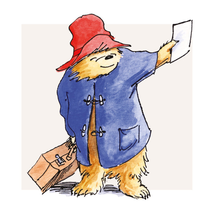 A Note From Paddington Blank Greeting Card with Envelope
