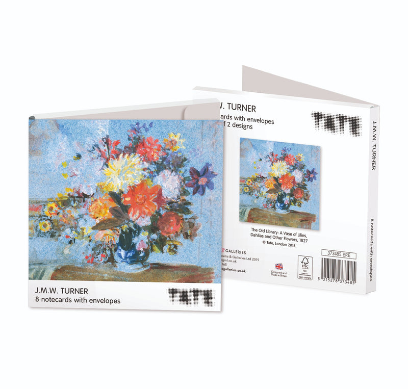 Tate J.M.W. Turner 8 Notecards with Envelopes - Bee's Emporium