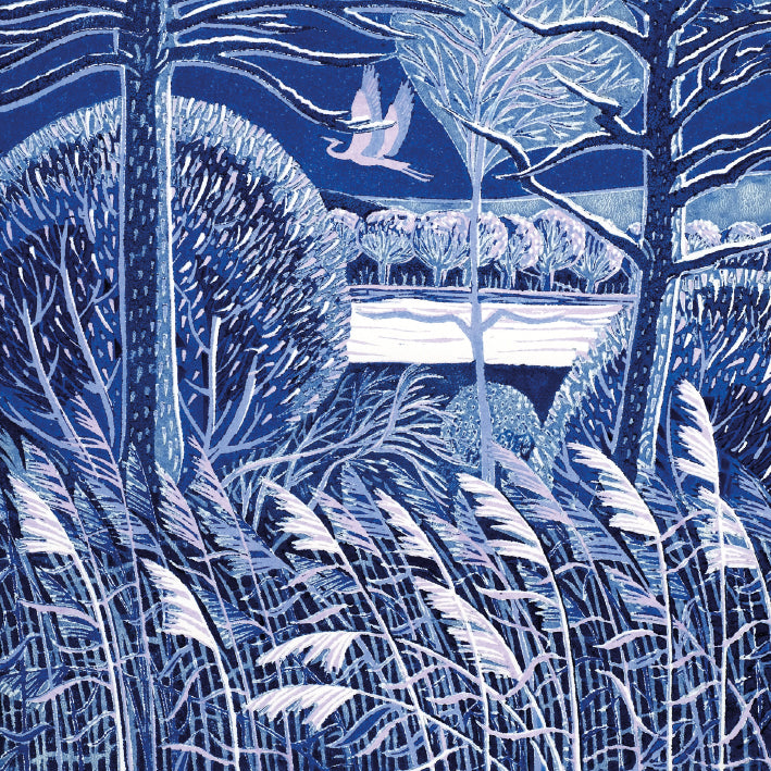 Iced Over by Annie Soudain Pack of 5 Christmas Cards
