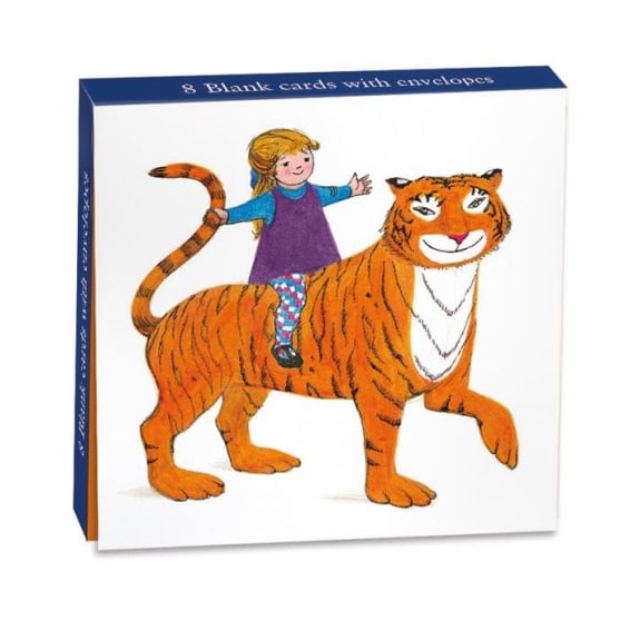 The Tiger Who Came to Tea 8 Mini Notecards Wallet - Bee's Emporium