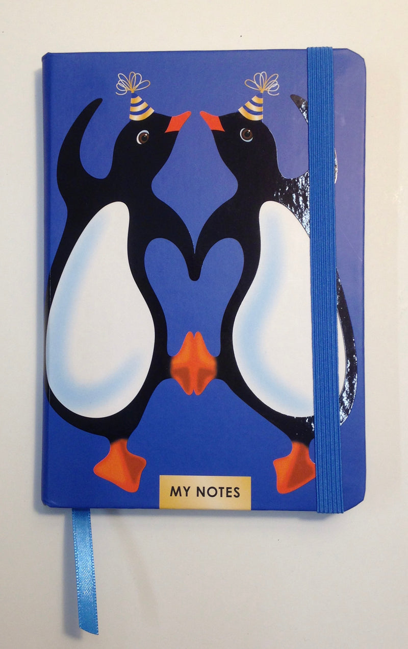 Party Penguins Lined Journal
