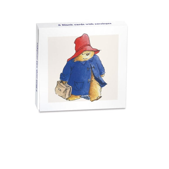 Paddington Bear Mini Square Set of 8 Notecards Wallet - Bee's Emporium