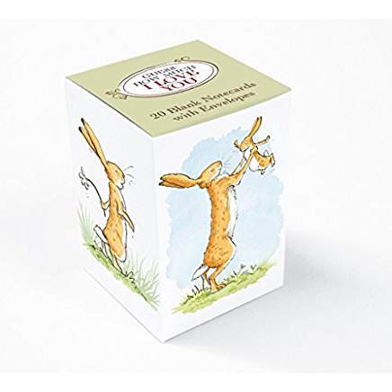 Guess How Much I Love You 20 Blank Notecards with Envelopes - Bee's Emporium