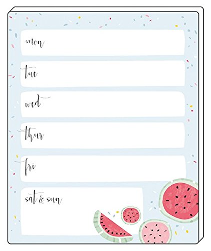 The Art File- 'Squeeze' Weekly Planner - Bee's Emporium