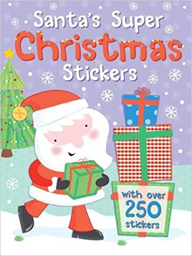 Santas Super Christmas Stickers - Bee's Emporium