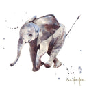 Alison's Ark - Hubert Elephant Blank Greeting Card with Envelope